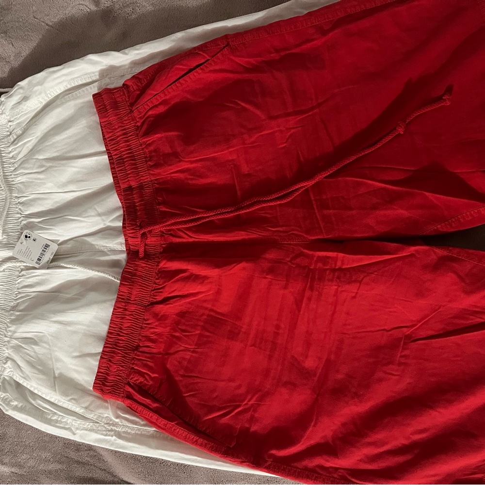 Free People Drawstring Bermuda Shorts